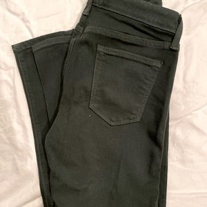 Just Black brand Dark Green jeggings 27/4